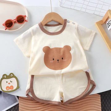 Summer baby clothing set for toddler boys girl clothes outfits sets infant baby clothes T-shirts tops shorts casual sports suits