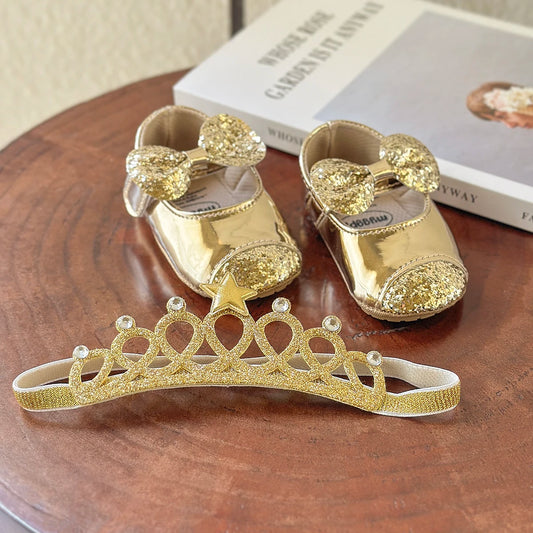 Baby Girl Shoes High Quality PU and TPR Anti-slip Sole Beautiful Flower Mary Jane Style Fashion Sandal Spring and Summer 0-6-12M